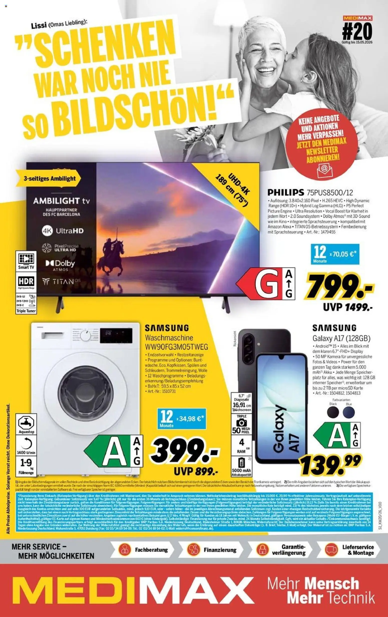 Medimax Prospekt 	 – gültig ab 09.05.2026 | Seite: 1