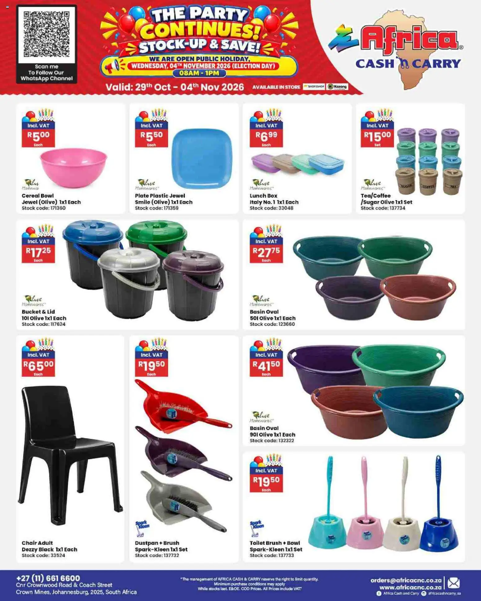New Africa Cash & Carry catalogue – valid from 29/10/2026 | Page: 81