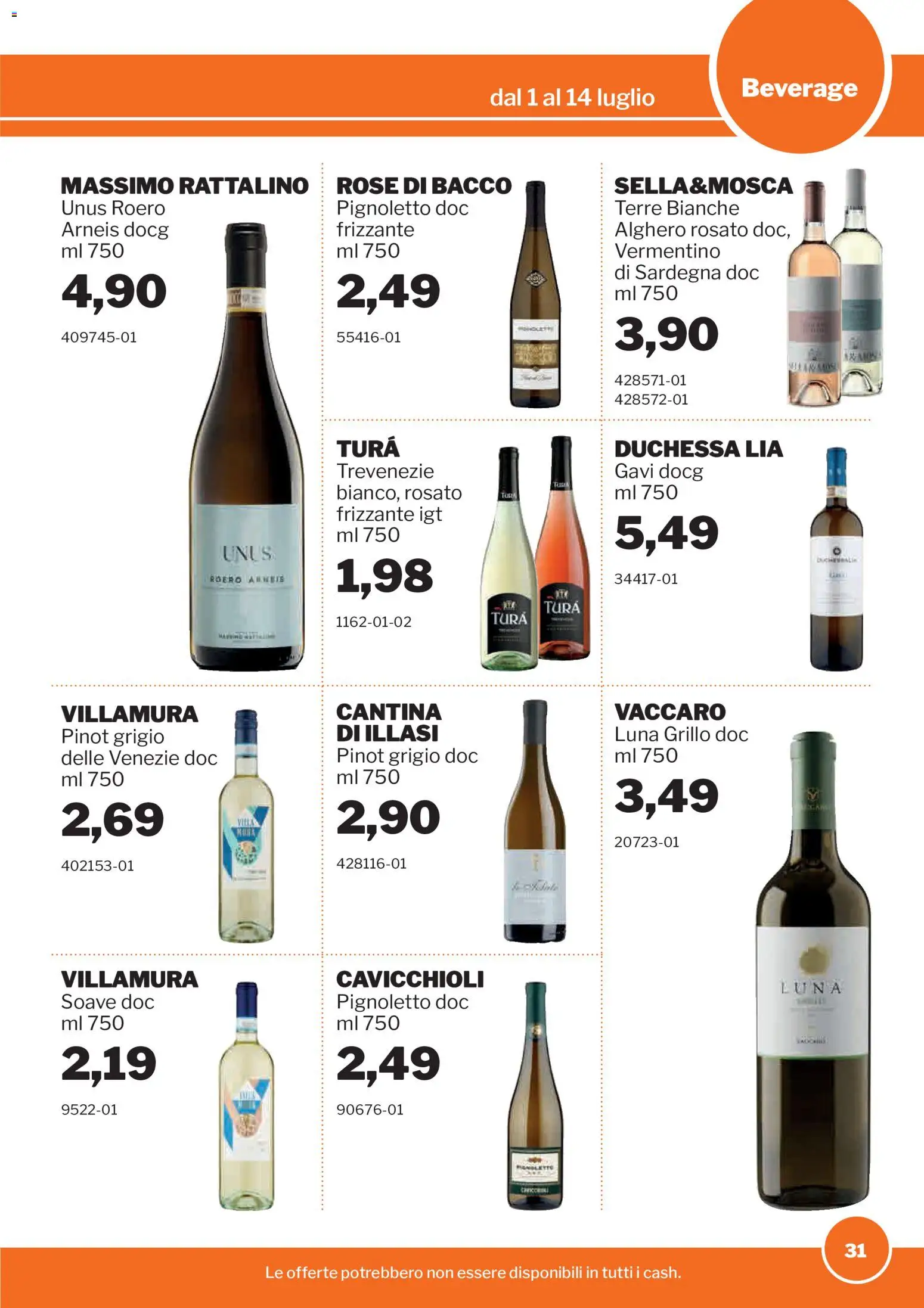 Volantino Sogegross del 01/07/2026 | Pagina: 31
