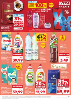 Pogląd oferty "Kaufland gazetka" - ważna od 29.04.2026 | Strona: 19 | Produkty: Karta, Kawa ziarnista, Kawa, Woda