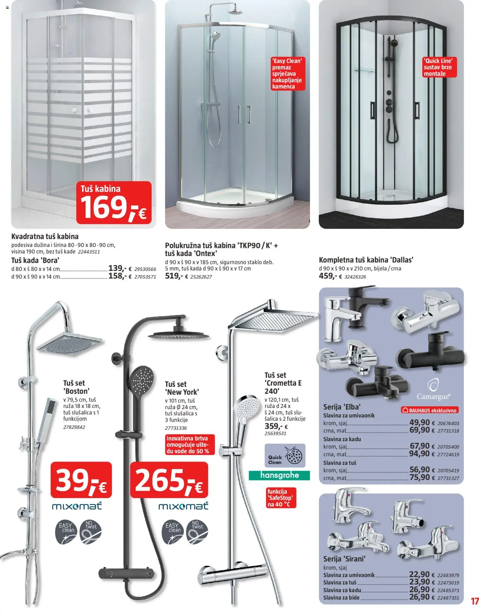 Bauhaus katalog | vrijedi od 01.07.2026 | Stranica: 17