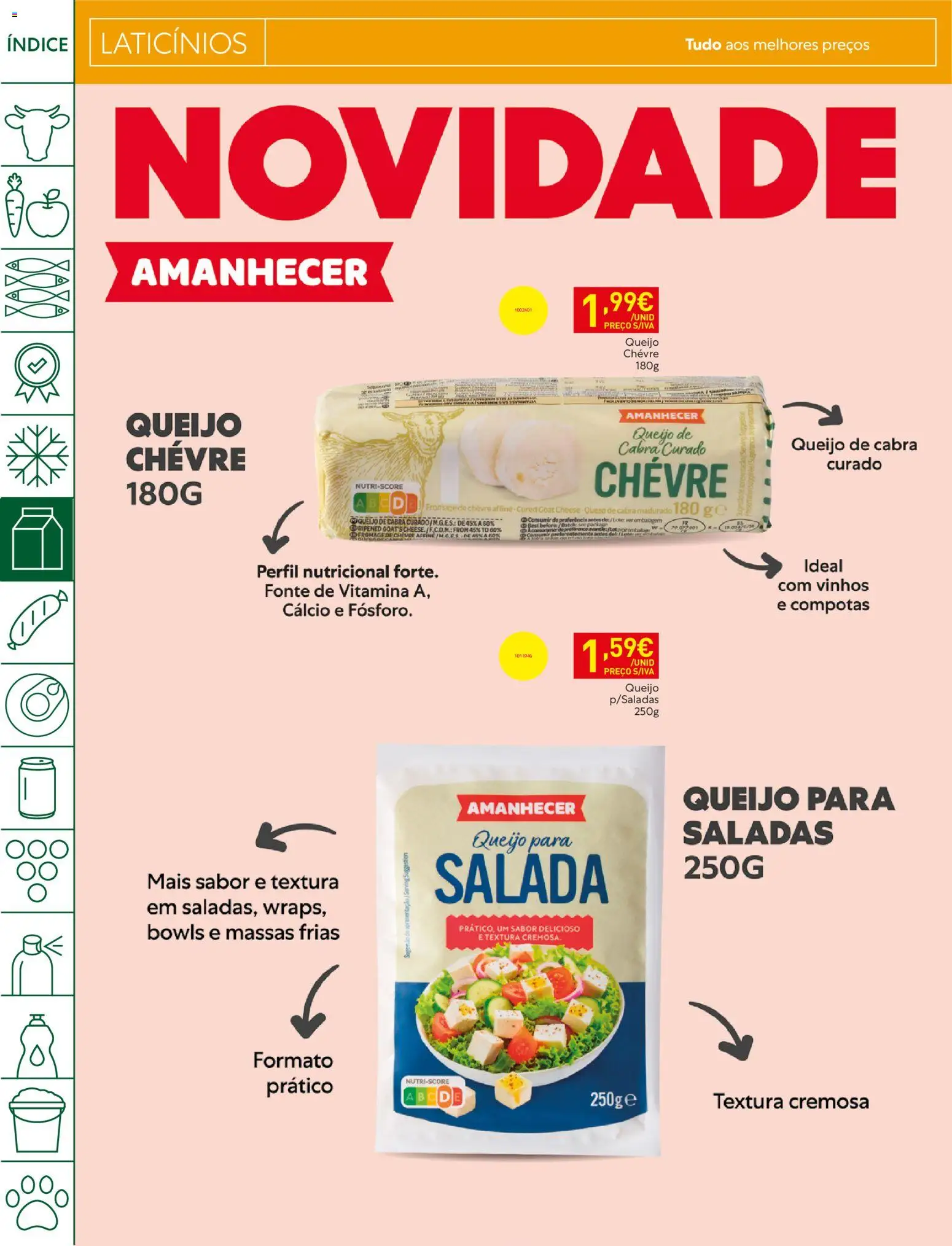 Recheio folheto Madeira │ válido de 08/09/2026 | Página: 12 | Produtos: Compotas, Cálcio, Saladas, Salada