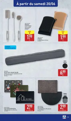 Aldi - Prévisualisation de Aldi catalogue valide à partir de 16.06.2026 | Page: 41 | Produits: Porte, Portes, Paillasson