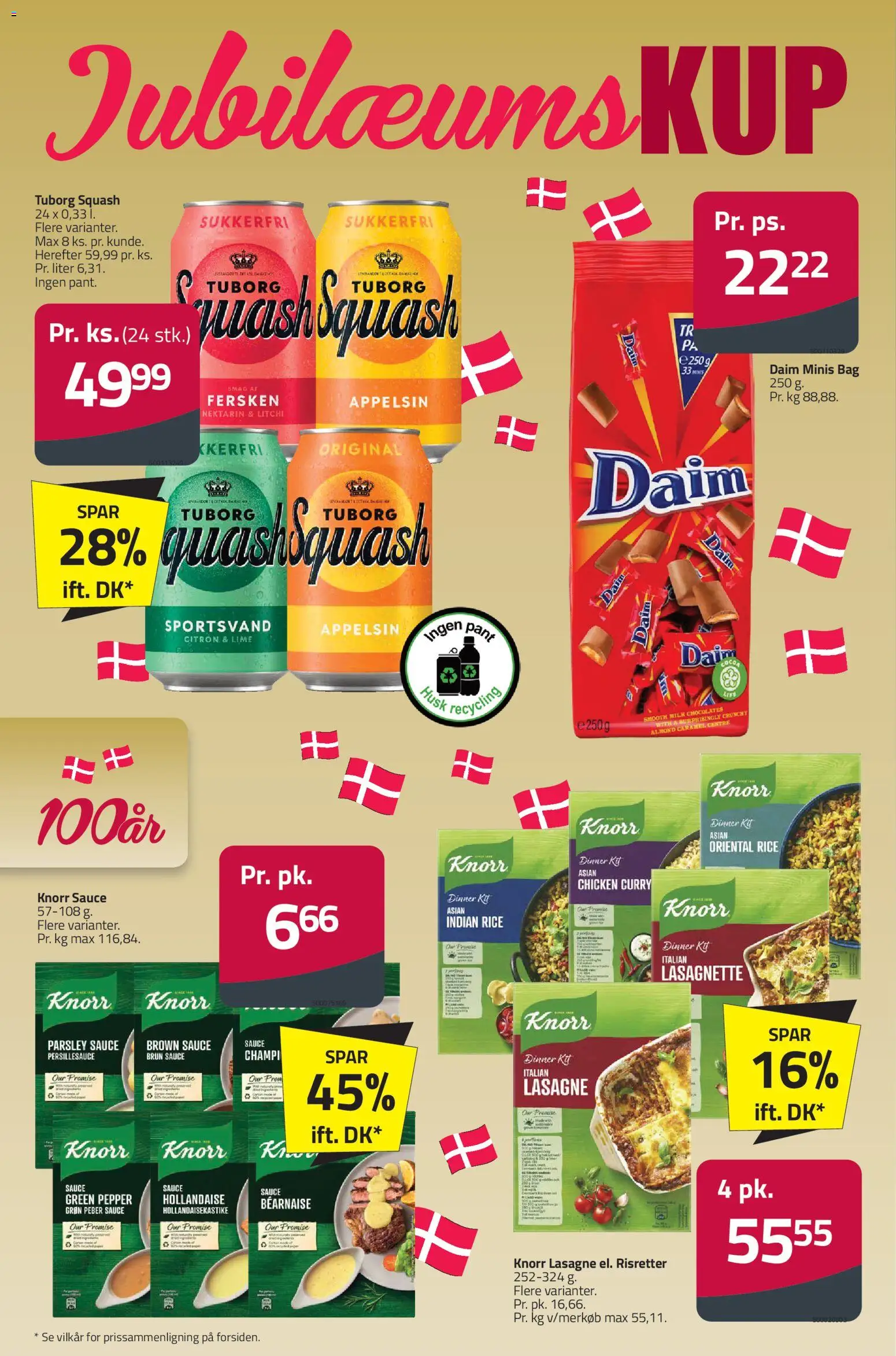 Fleggaard tilbudsavis – gyldig fra 23/09/2026 | Side: 12 | Produkter: Squash, Lime, Peber, Tuborg Squash