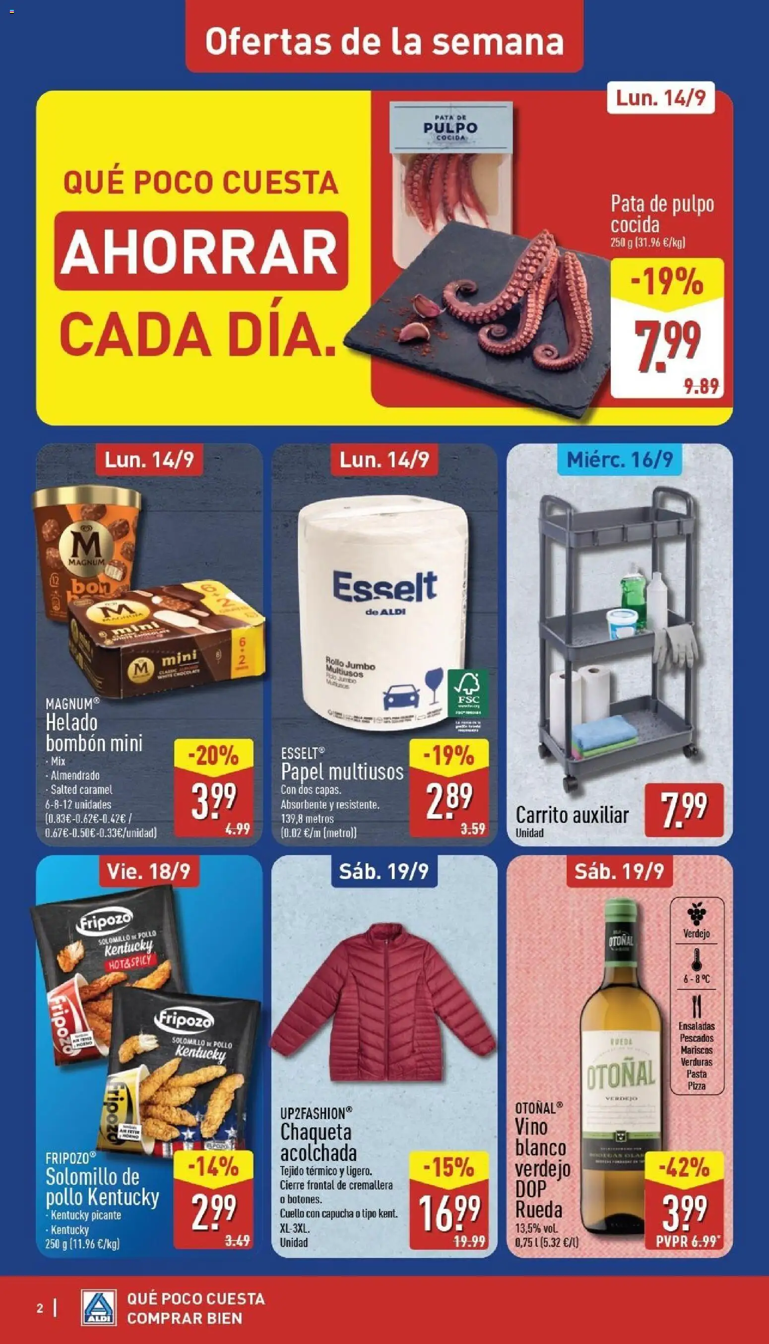 Aldi folleto Península │ válido desde el 14/09/2026 | Página: 2