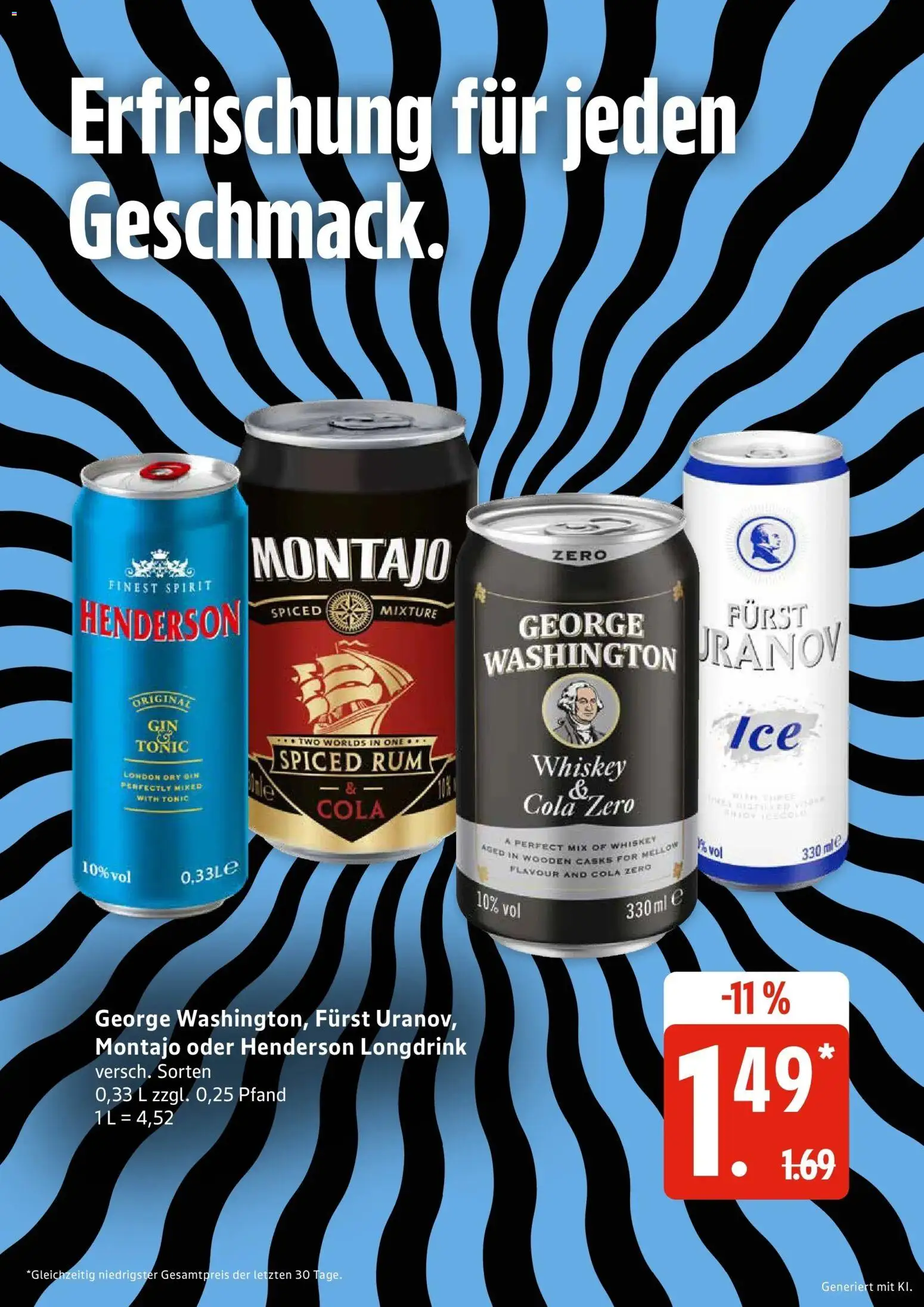 Edeka Prospekt Neu Wulmstorf (ab 28.09.2026) » Angebote Online | Seite: 22 | Produkte: Cola, Rum, Gin, Whiskey