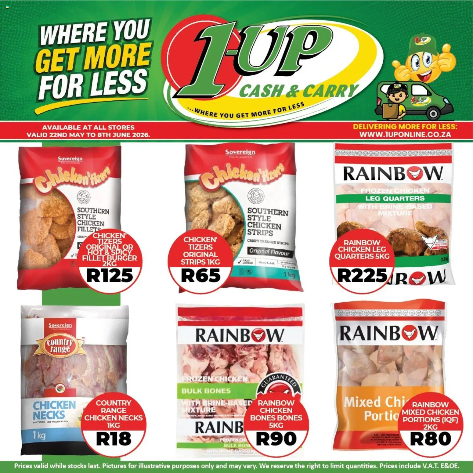 New 1UP Cash & Carry catalogue – valid from 22.05.2026 | Page: 6 | Products: Chicken