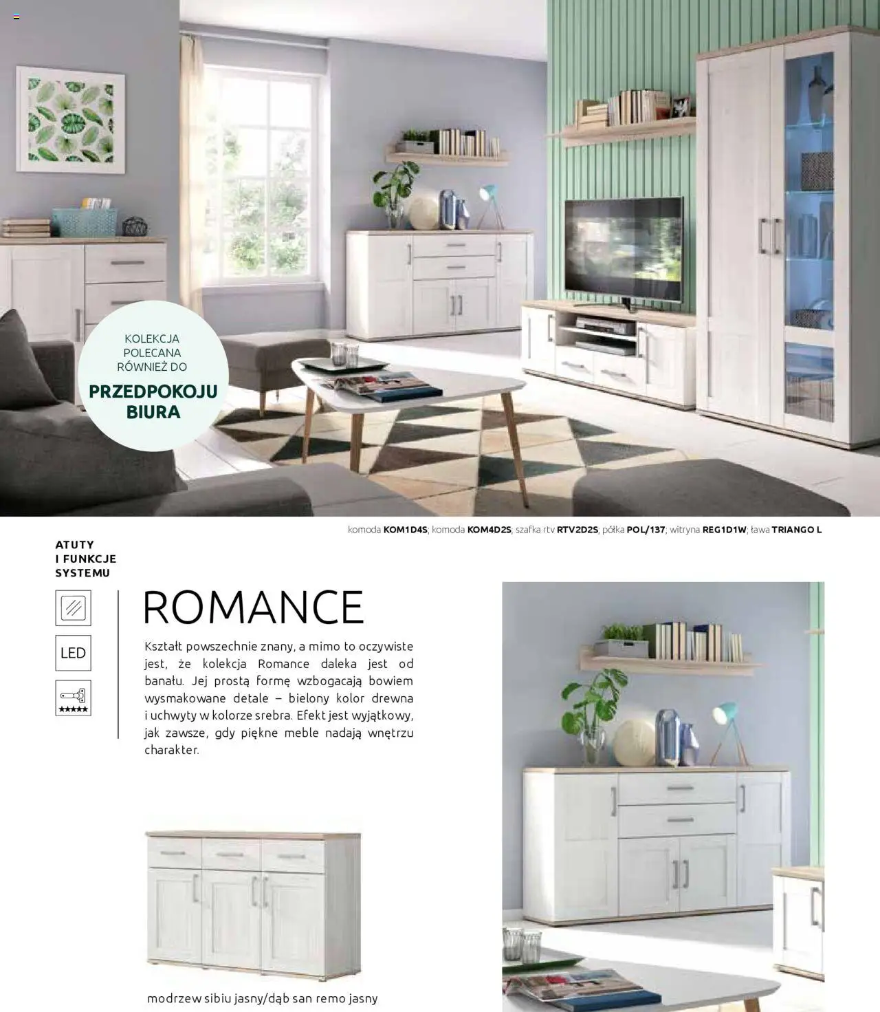 Black Red White Gazetka - Katalog rodzinnych wnętrz od 24.05.2024 | Strona: 36 | Produkty: Komoda, Półka, szafka RTV, Witryna