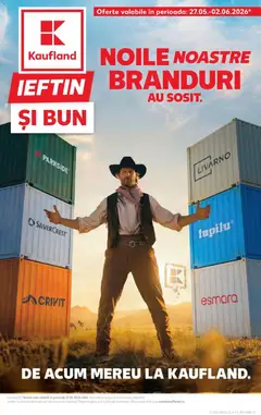 Ofertele Kaufland valabile de la 27.05.2026