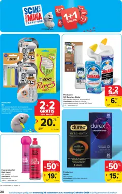 Carrefour Hypermarkt Promoties van de week - Voorbeeld van een folder van Carrefour, geldig van 30/09/2026 | Pagina: 20 | Producten: Eend, Wc, Bed, Parfum
