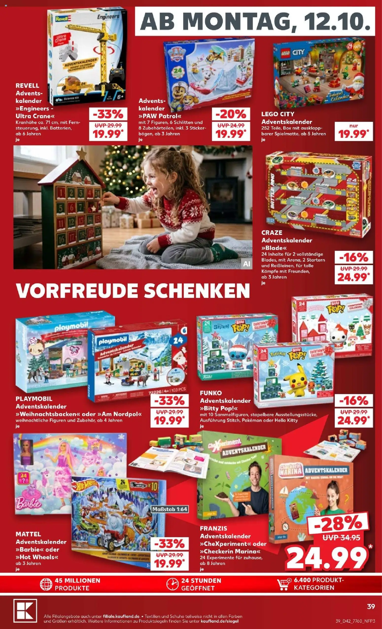 Kaufland Prospekt Stuttgart – gültig ab 12.10.2026 | Seite: 43 | Produkte: Ofen, Wasserkocher, Ballerinas, Dallmayr prodomo