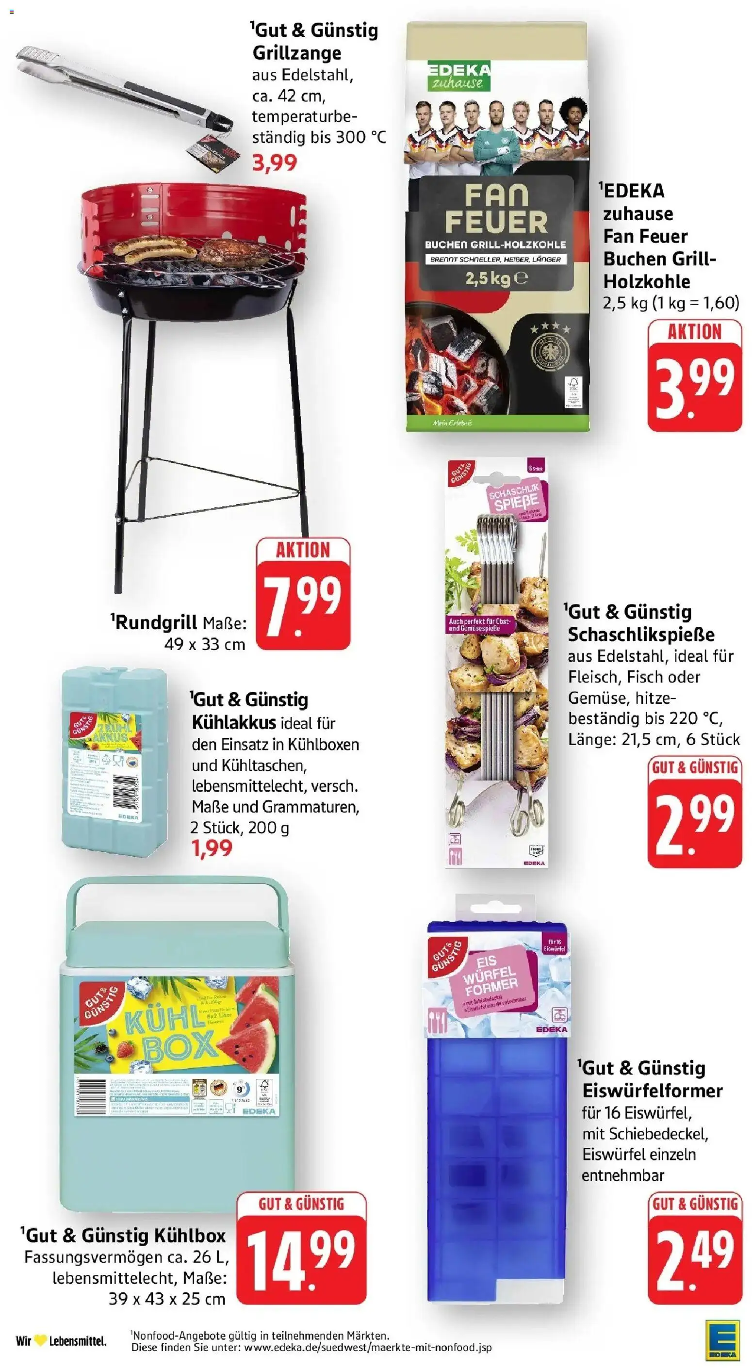 Edeka Prospekt Trier – gültig ab 08.06.2026 | Seite: 40 | Produkte: Grill, Fisch