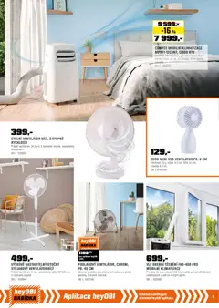 Náhled letáku OBI leták od 01.06.2026 | Strana: 8 | Produkty: Mobilní klimatizace, USB, Klimatizace, Ventilátor