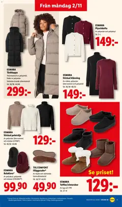ESMARA Stickad klänning, Av viskos, polyester (återvunnen) och polyamid. Stl. 36/38-48/50 - Förhandsvisning av reklamblad från butik Lidl aktuell från 02/11/2026 | Sida: 17 | Produkter: Klänning