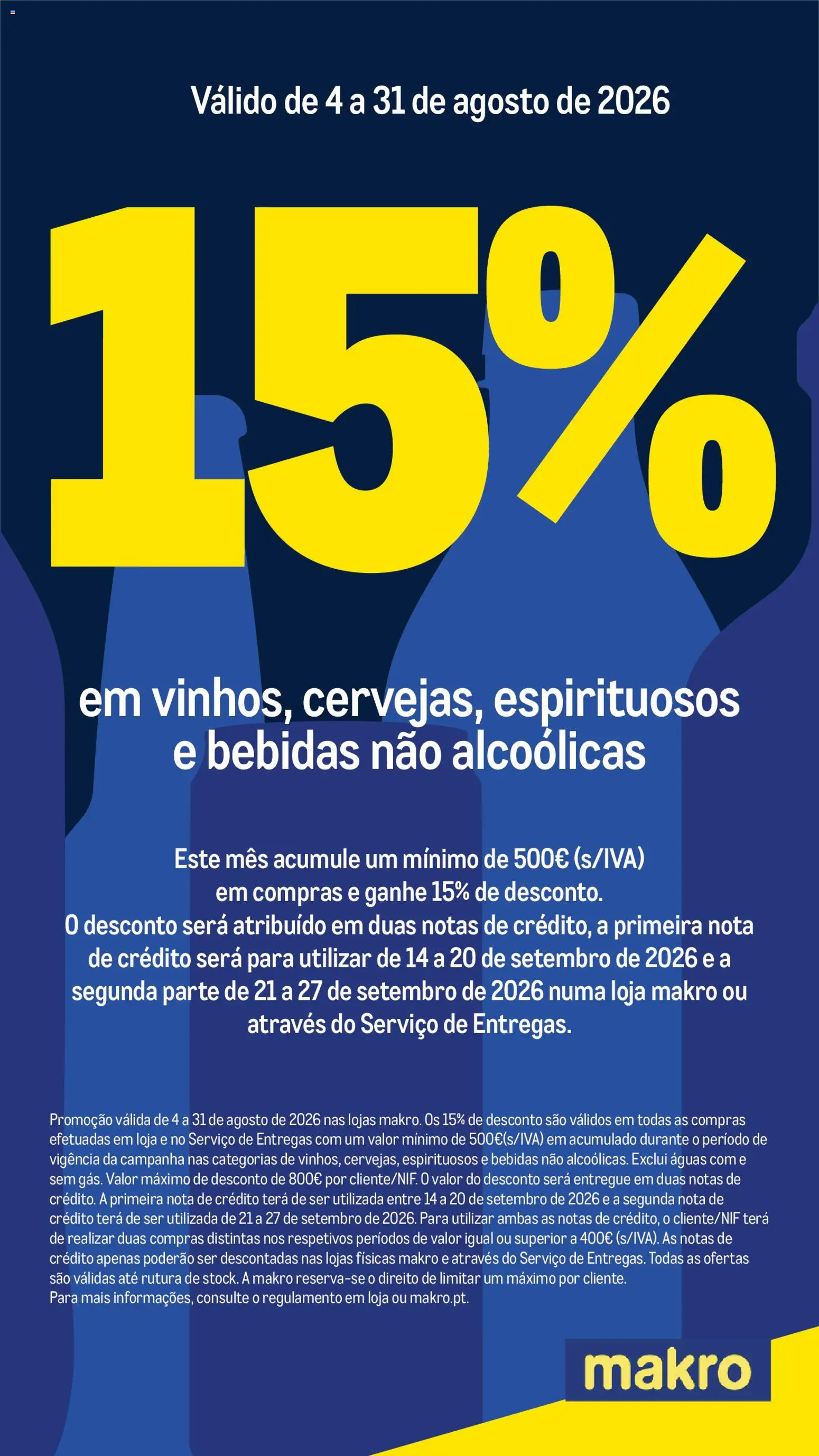 Makro folheto │ válido de 11/08/2026 | Página: 2 | Produtos: Bebidas