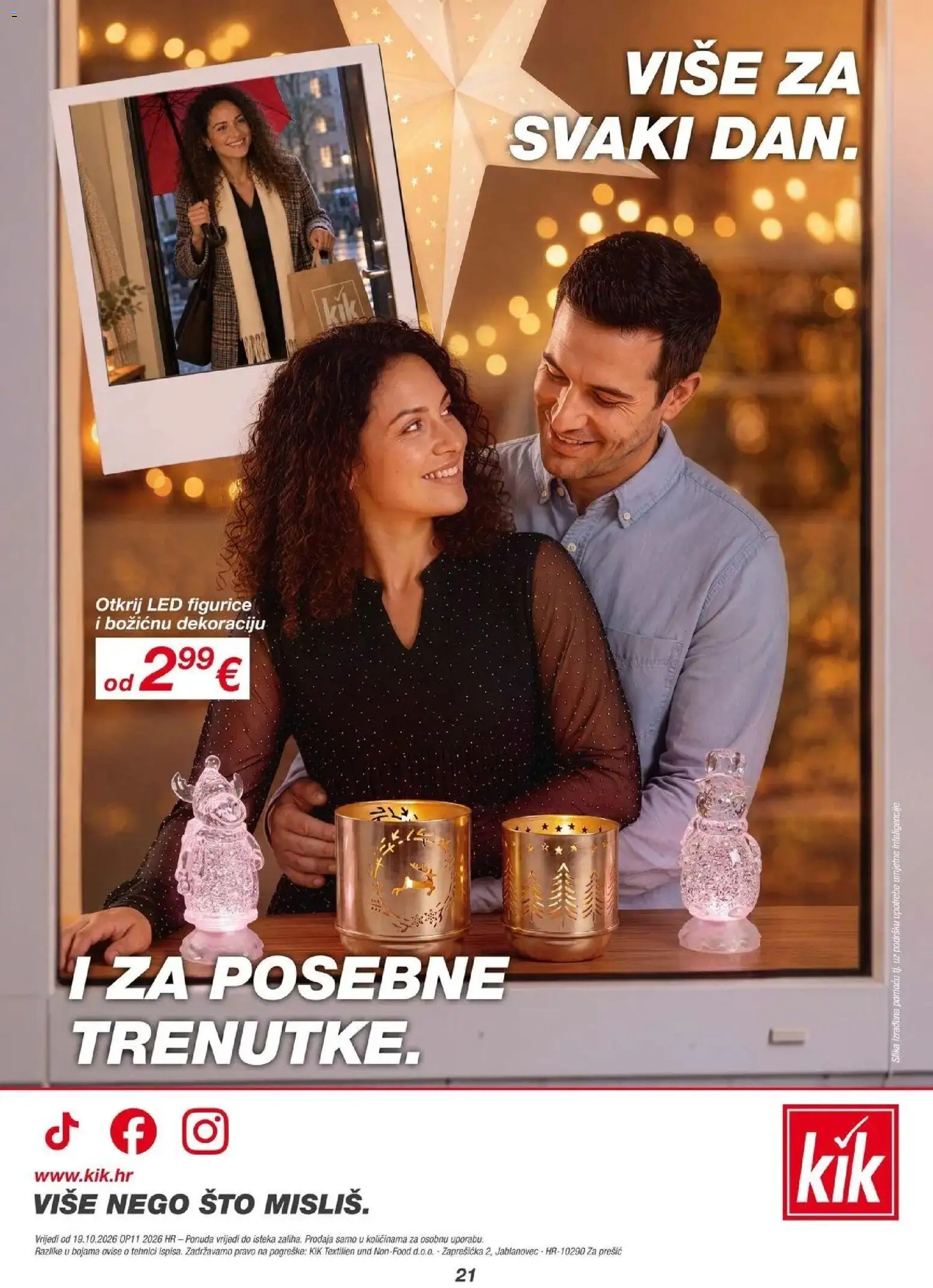 Kik Katalog novi od 19.10.2026 na listanje > letak digitalni | Stranica: 21