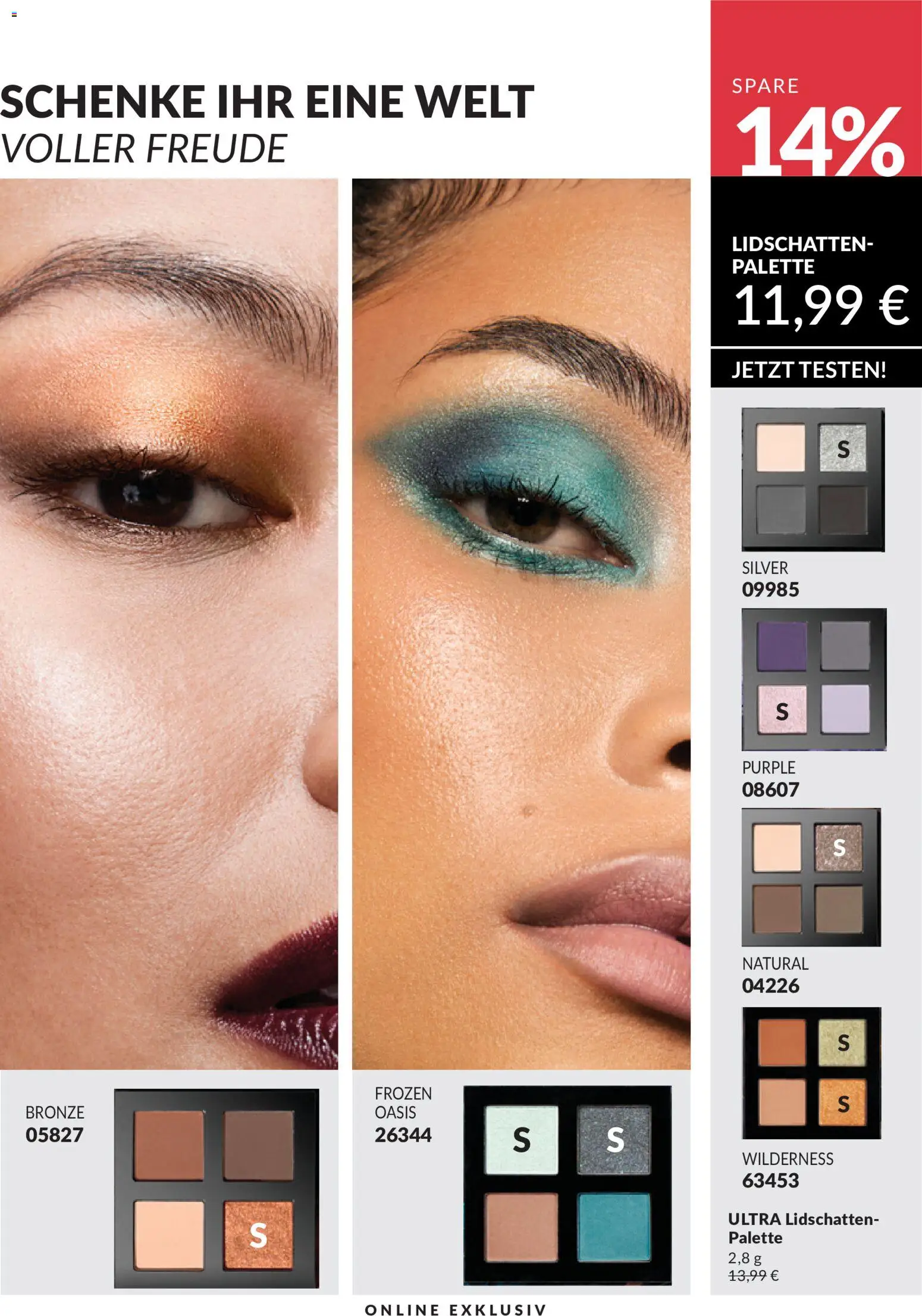 AVON Katalog Mai 2026 – gültig ab 01.05.2026 | Seite: 72 | Produkte: Lidschatten