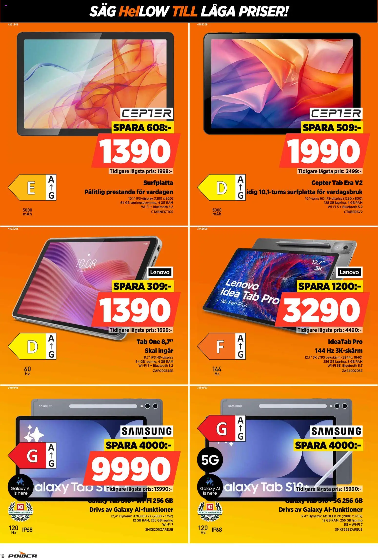 Power reklamblad aktuell från 06/07/2026 | Sida: 18