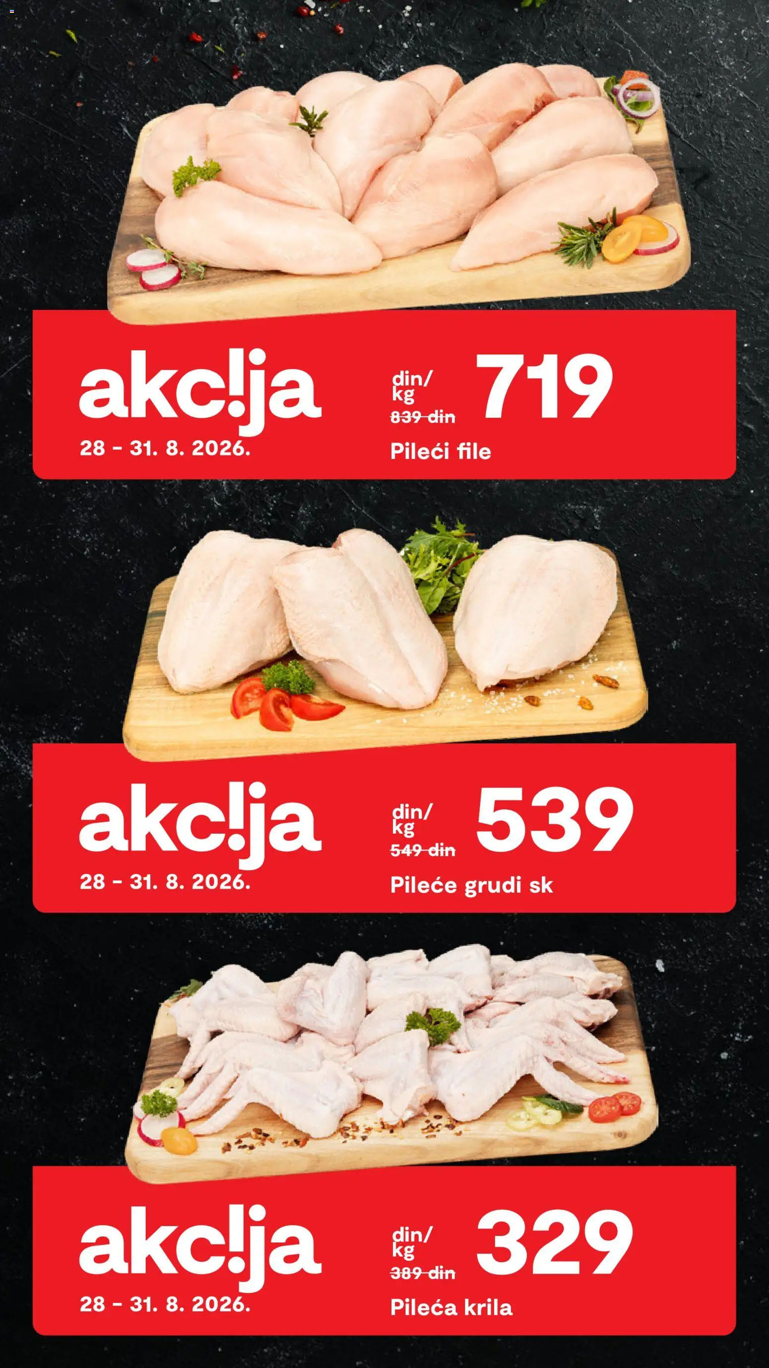Matijevic katalog - važi od 28.08.2026 | Strana: 2 | Proizvode: Pileće grudi, Pileći file