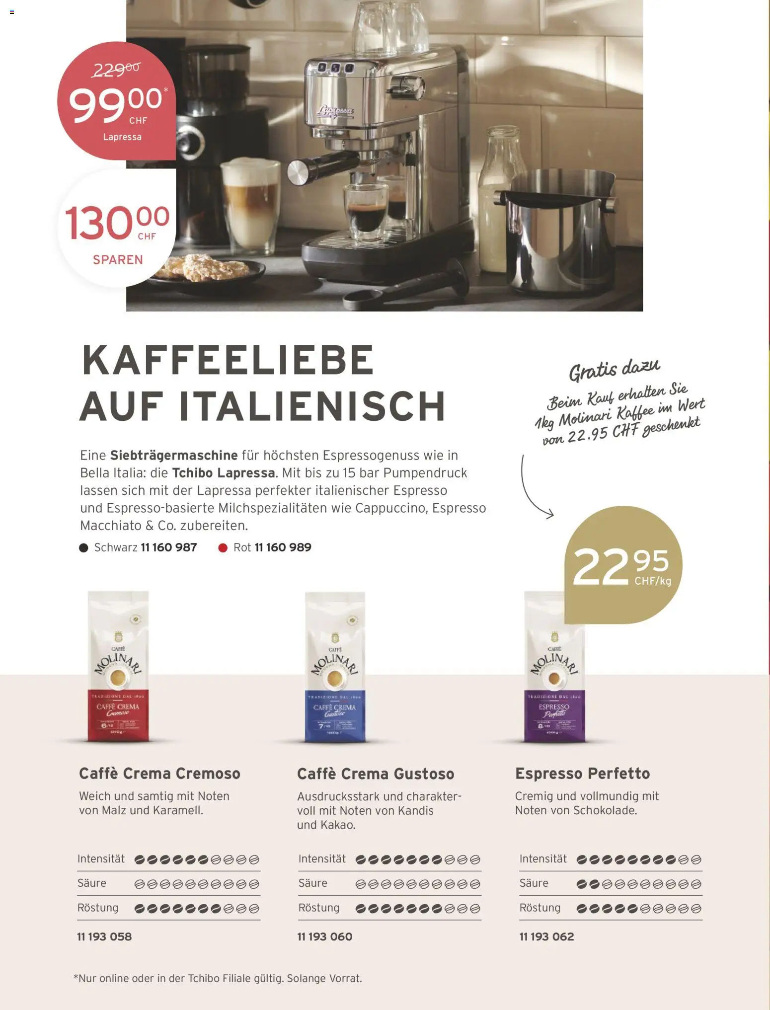 Tchibo aktionen Run club – gültig ab 01.10.2026 | Seite: 166 | Produkte: Kaffee