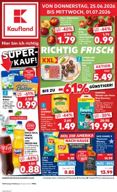 Náhled letáku Kaufland Německo leták - Stuttgart od 25.06.2026