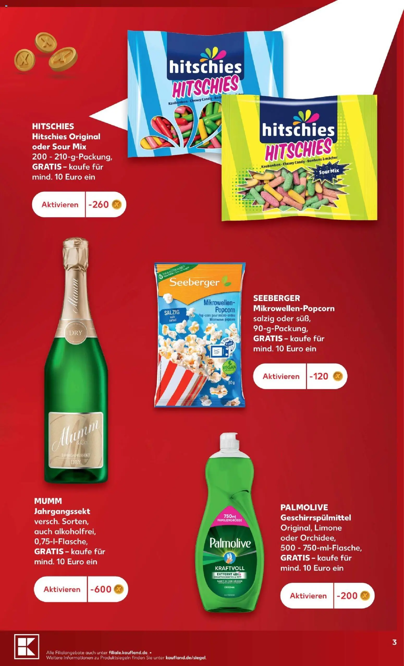 Kaufland Prospekt Rostock – gültig ab 12.10.2026 | Seite: 5 | Produkte: Geschirrspülmittel, Popcorn