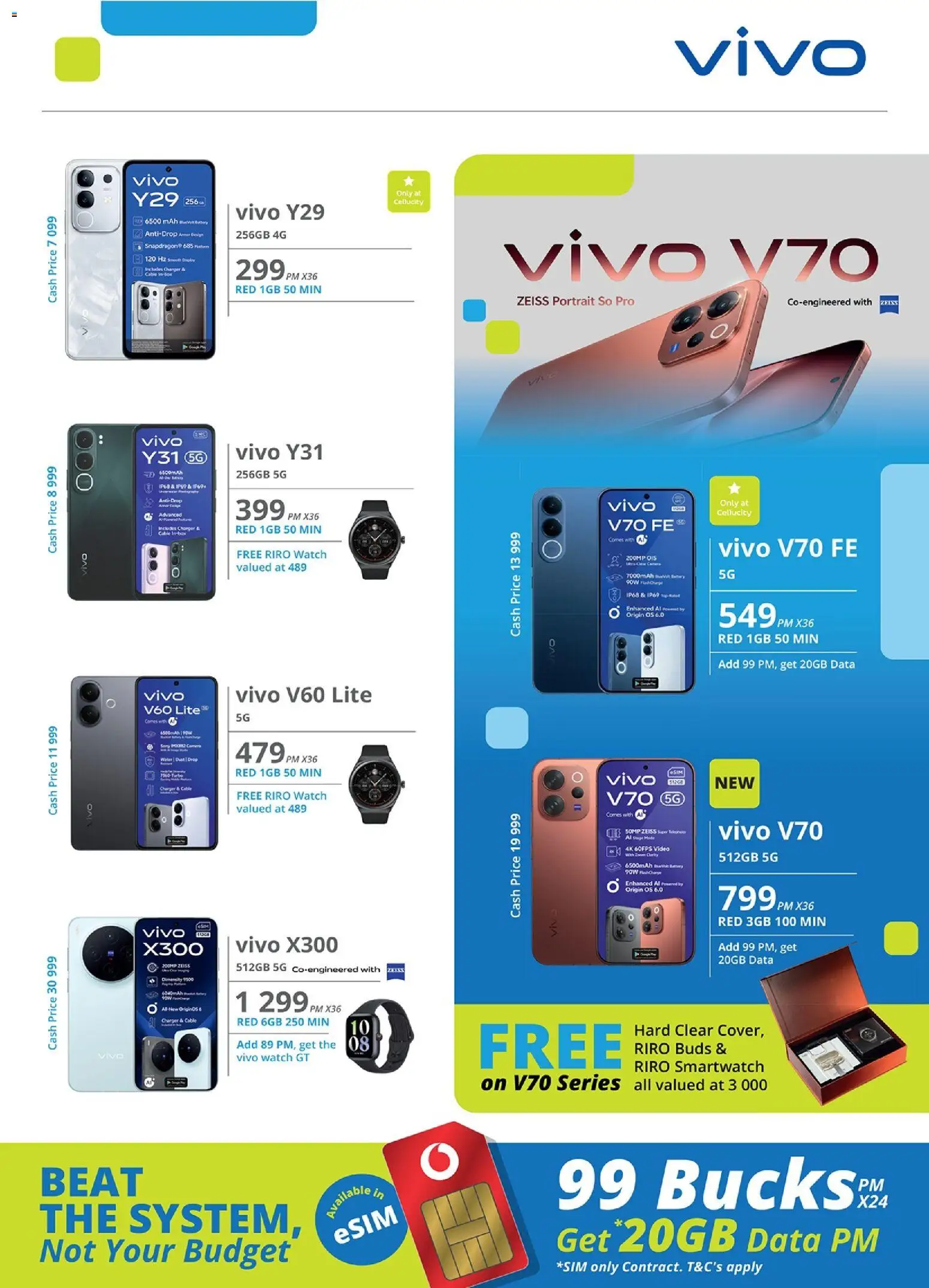 New Cellucity catalogue – valid from 09.06.2026 | Page: 29 | Products: Cable, Smartwatch, Charger, Water