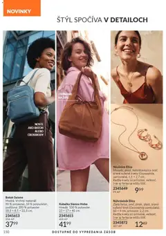 Avon leták platný od 01.09.2026 | Strana: 150 | Produkty: Kabelka, Batoh, Kvety