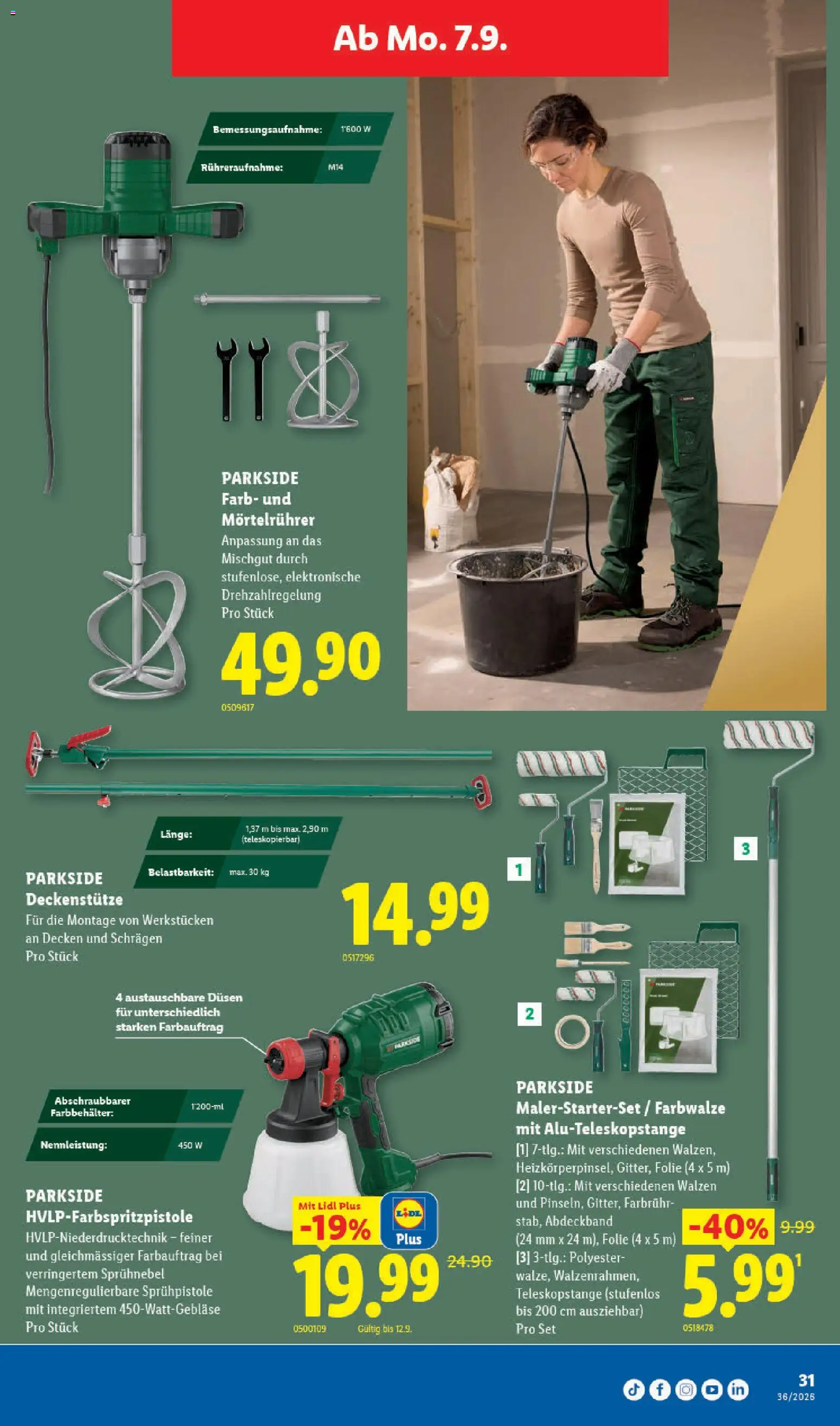 Lidl aktionen – gültig ab 03.09.2026 | Seite: 37 | Produkte: Mixer