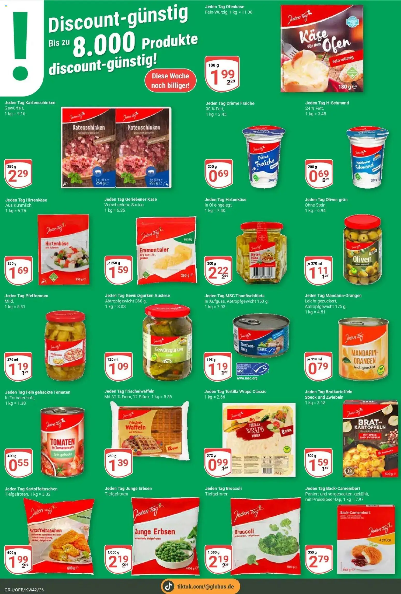 Globus Prospekt Grünstadt (ab 12.10.2026) » Angebote online | Seite: 18 | Produkte: Ofen, Öl, Tomaten, Erbsen