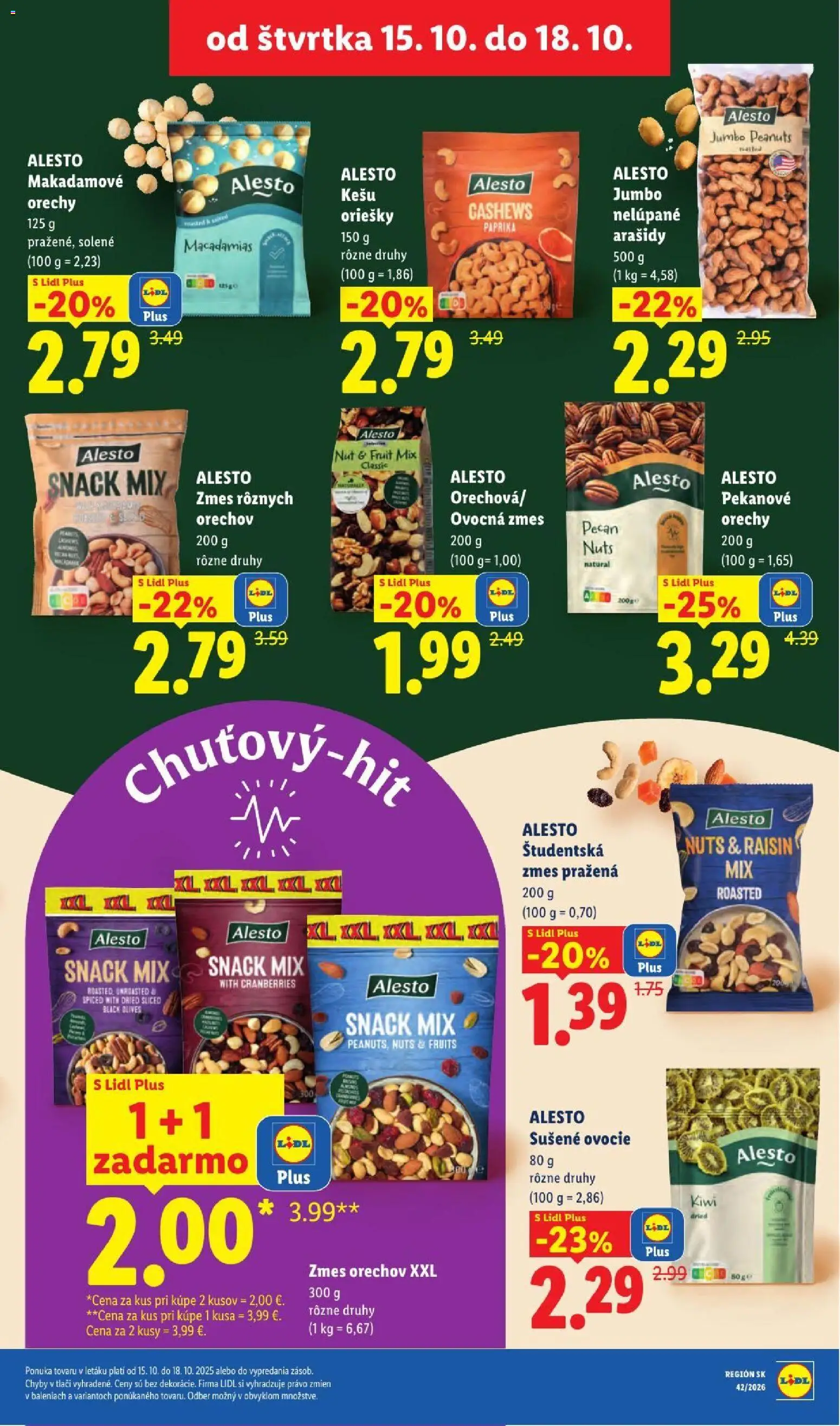 Nové Lidl akcie – leták je platný od 12.10.2026 | Strana: 95