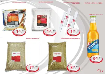 Sintra leták platný od 01.07.2026 | Strana: 3 | Produkty: Fazuľa, Šošovica, Korenie, Mango