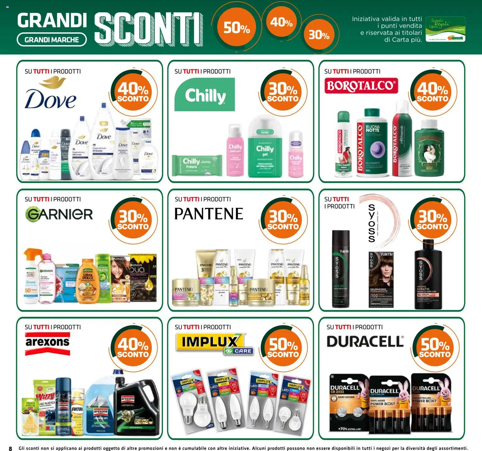 Volantino Superconti del 10/09/2026 | Pagina: 8 | Prodotti: Shampoo