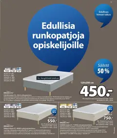 JYSK-mainoslehti voimassa 23/07/2026 alkaen | Sivu: 15 | Tuotteet: Runkopatja