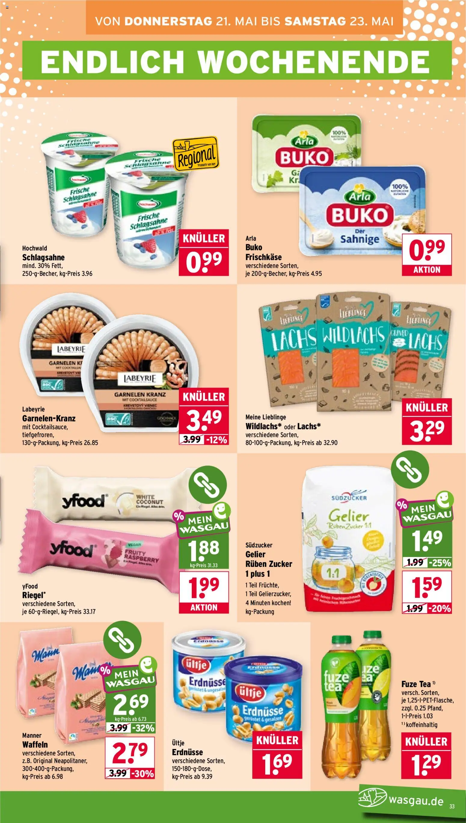 Wasgau Prospekt 	 – gültig ab 18.05.2026 | Seite: 33