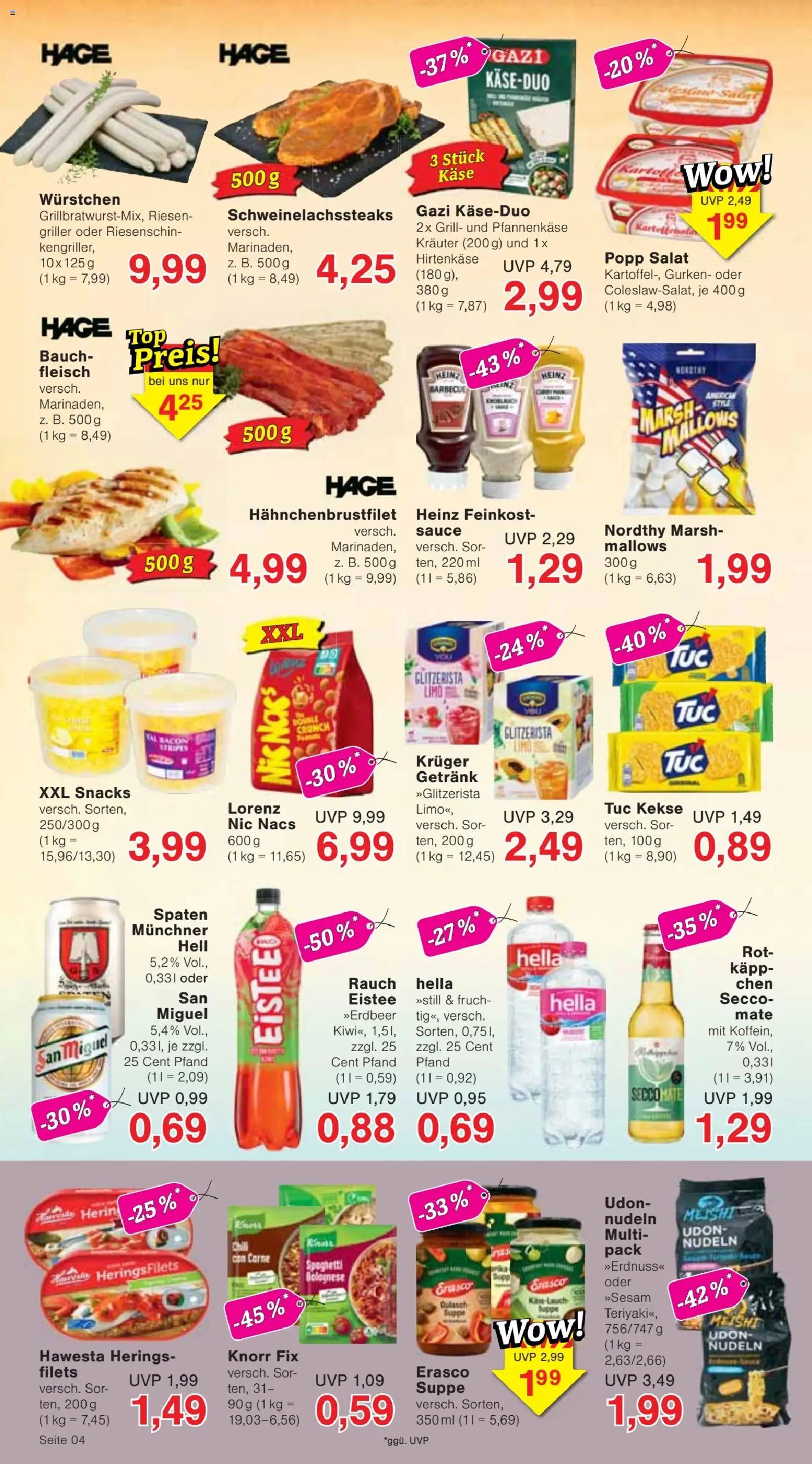 Jawoll Prospekt – gültig ab 01.06.2026 | Seite: 4 | Produkte: Grill, Käse, Griller, Kekse