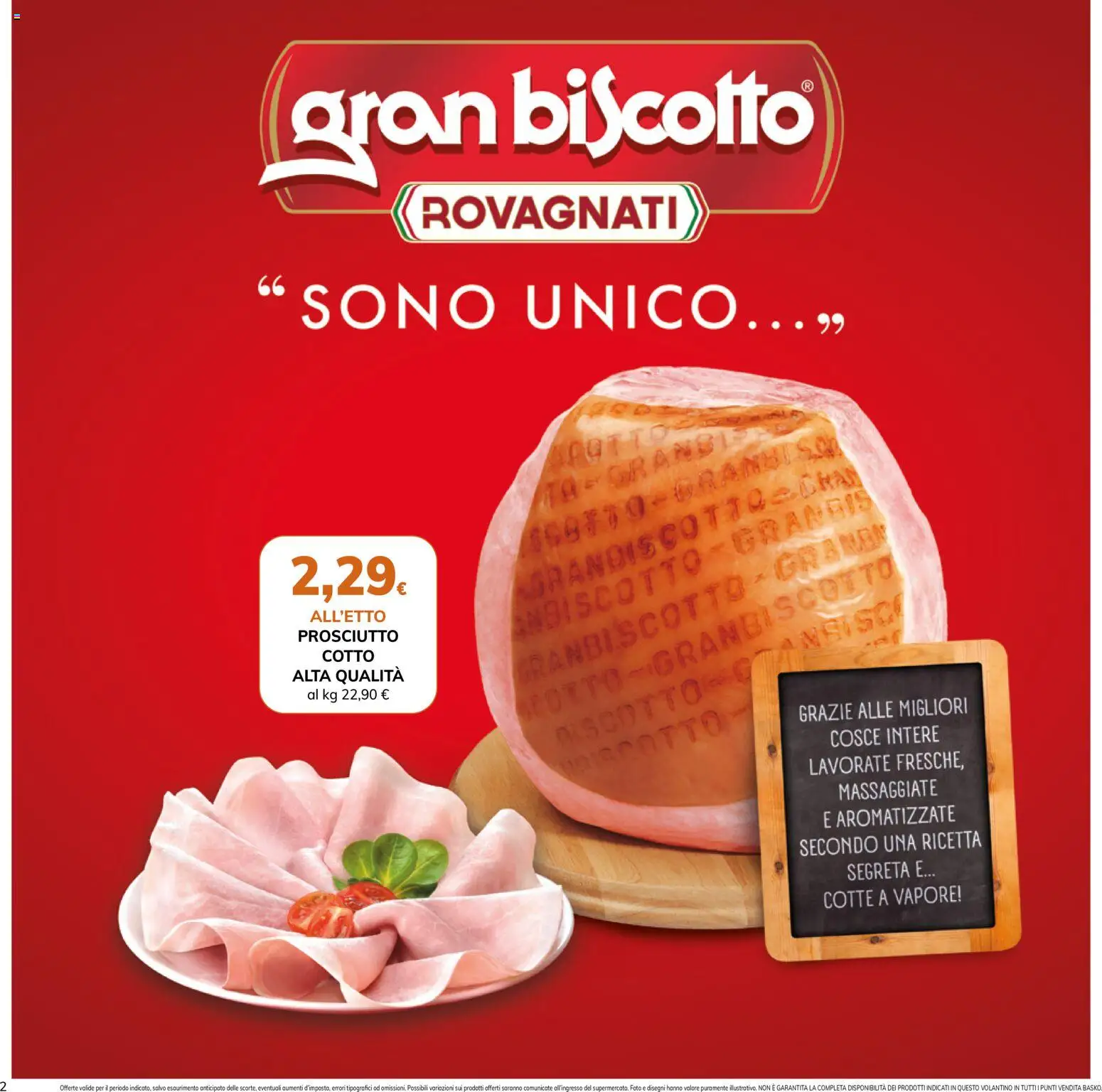 Volantino Basko del 11/08/2026 | Pagina: 2 | Prodotti: Prosciutto