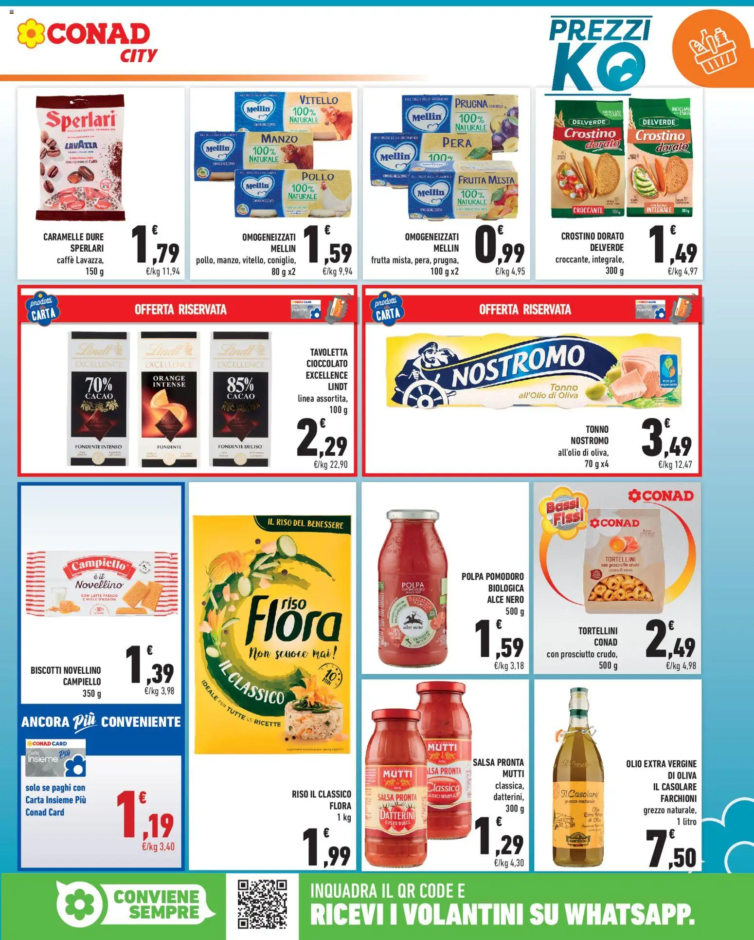 Volantino Conad del 16/10/2026 | Pagina: 3 | Prodotti: Riso, Olio, The, Mutti