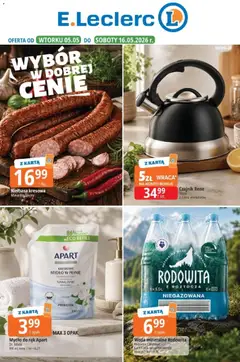 Pogląd oferty "E.Leclerc gazetka - Zamość" - ważna od 05.05.2026