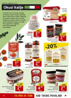 MUTTI RAJČICA, pelat, 400g - Pregled kataloga iz trgovine Konzum, vrijedi od 06.05.2026 | Stranica: 28 | Proizvodi: Sladoled, Umak, Pasta, Rajčica