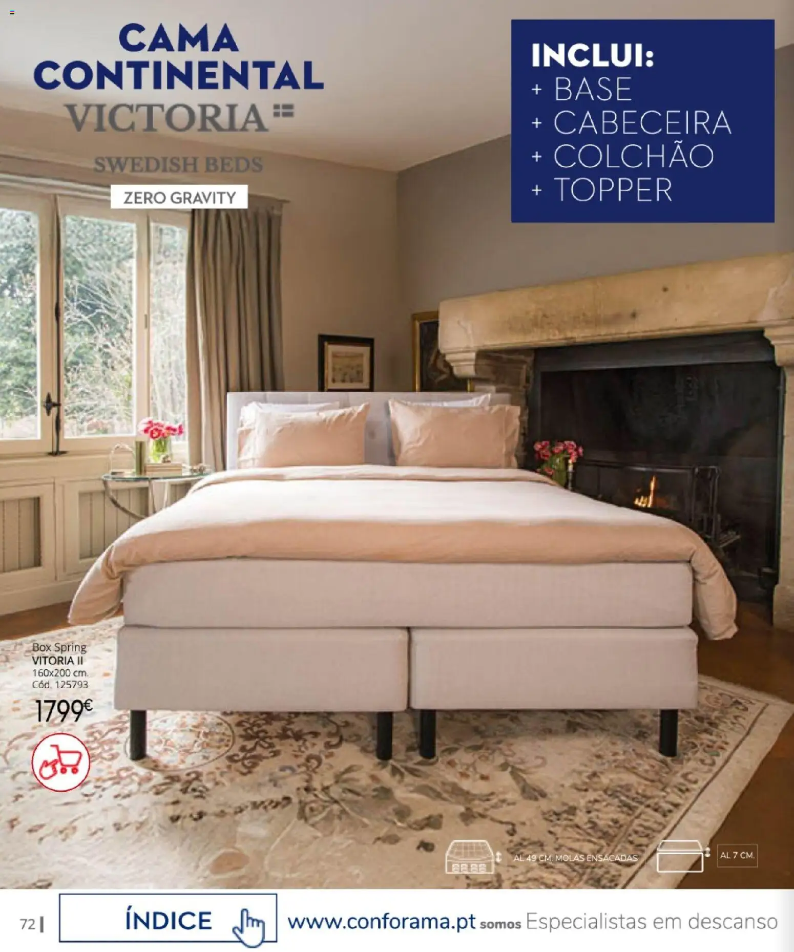 Conforama Camitis │ válido de 06/08/2026 | Página: 72 | Produtos: Base, Cama, Colchão