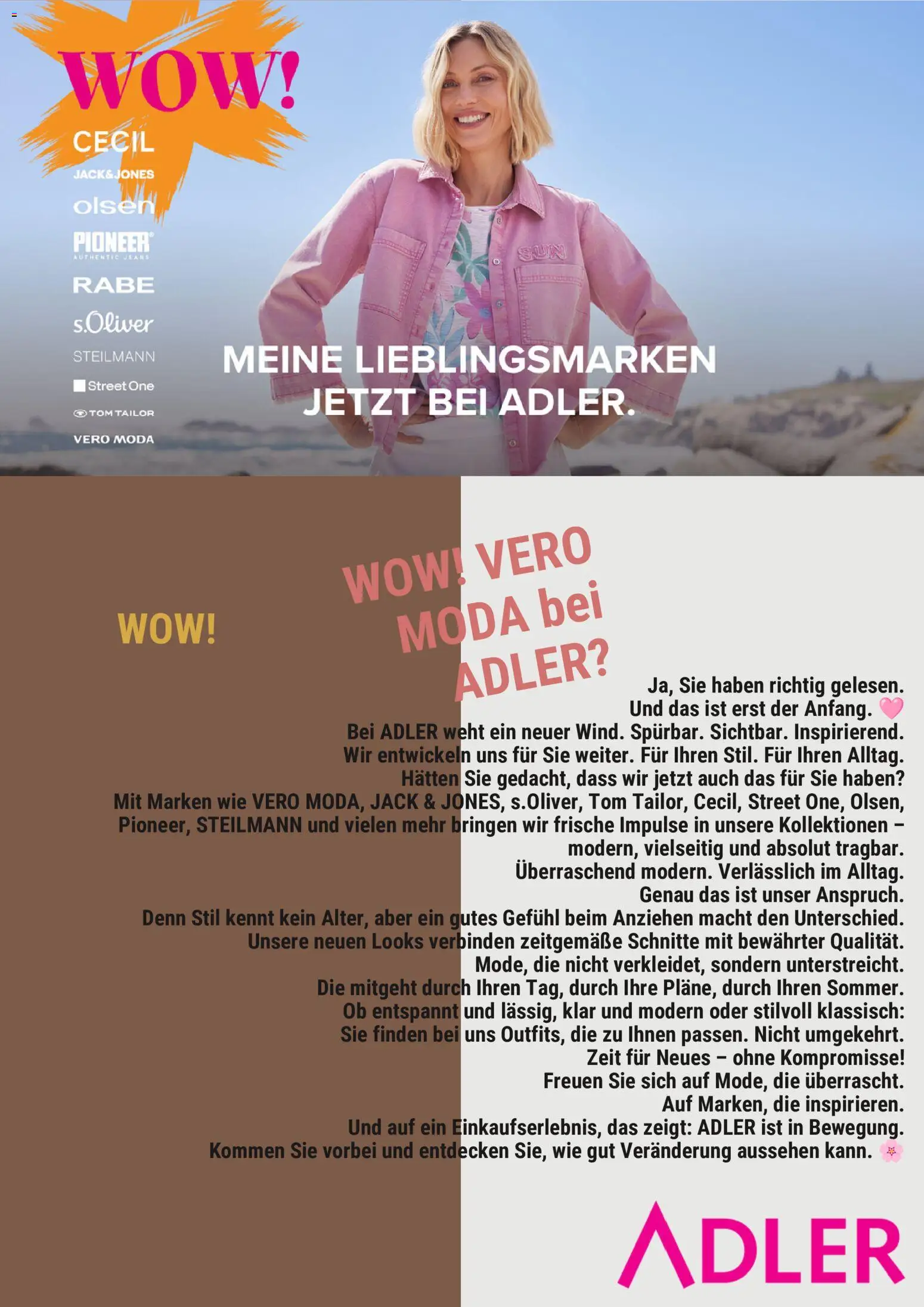 Adler Prospekt – gültig ab 18.08.2026 | Seite: 2 | Produkte: Jeans