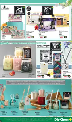 Dis-Chem specials catalogue – valid from 14.04.2026 | Page: 7 | Products: Diffuser, Butter, Body wash, Lotion