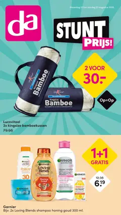 Da folder - Voorbeeld van een folder van Da, geldig van 10-08-2026