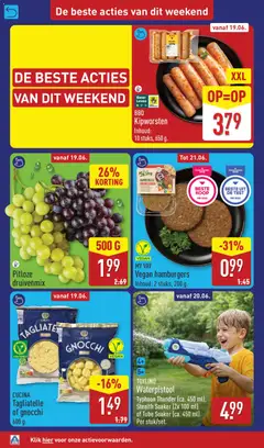 Aldi folder week 26 - Voorbeeld van een folder van Aldi, geldig van 22.06.2026 | Pagina: 2 | Producten: Chocolade, Koffiepads, Slippers, Pads