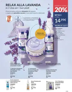 Anteprima del volantino Avon catalogo - campagna 5/2026 valido a partire dal 01.05.2026 | Pagina: 173 | Prodotti: Crema, Maschera, Ammorbidente, Lavanda