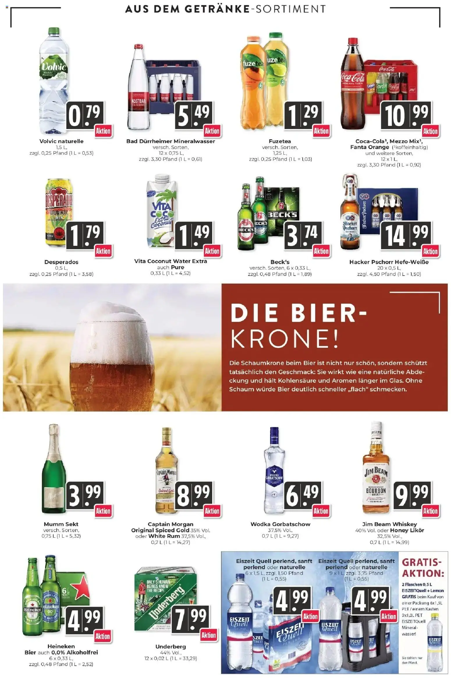 Edeka prospekt Schliengen	 – gültig ab 10.05.2026 | Seite: 14 | Produkte: Heineken, Vodka, Wodka, Underberg