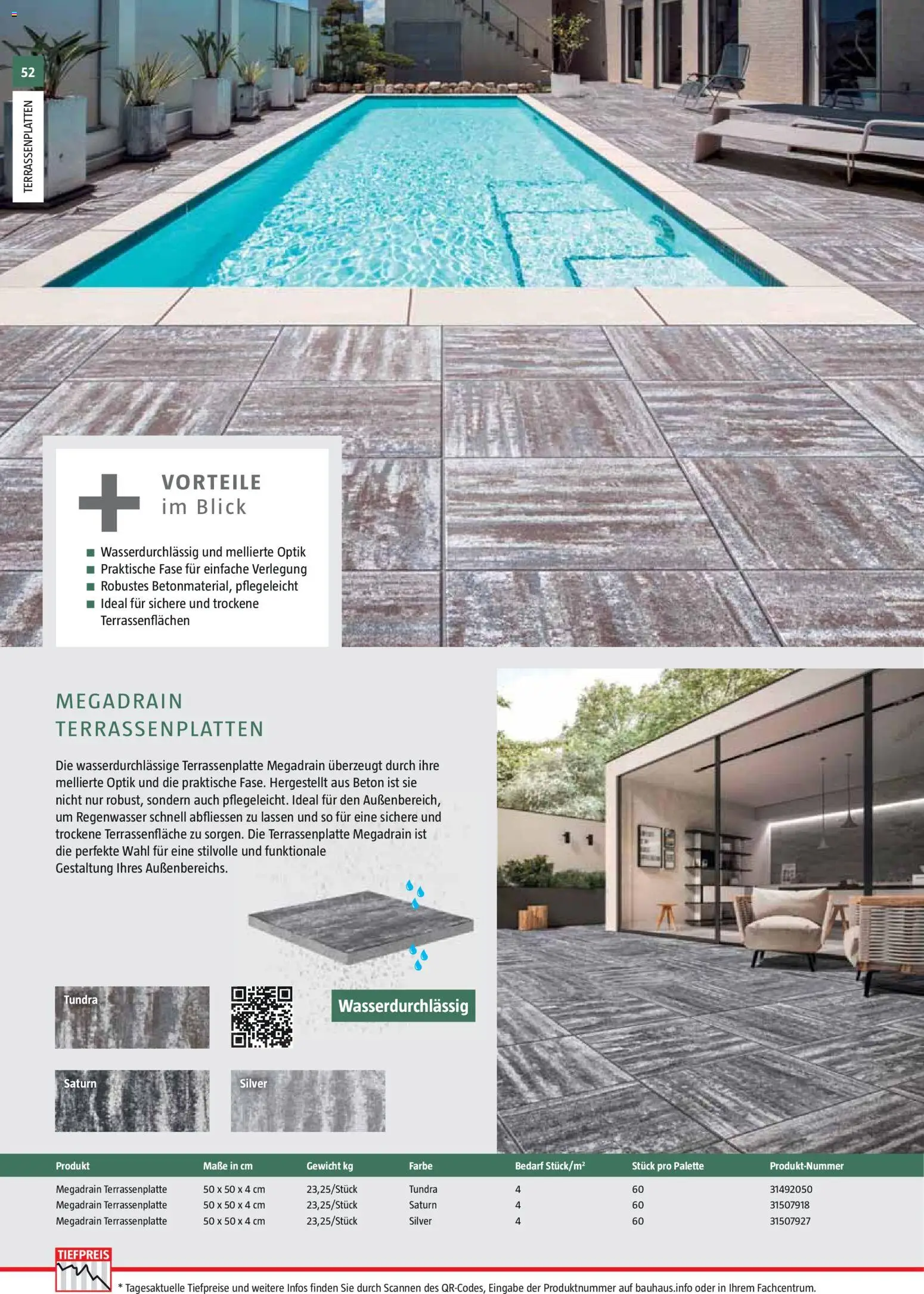 Bauhaus Gartenbaumaterialien gültig ab 01.04.2026 | Seite: 52 | Produkte: Gewicht