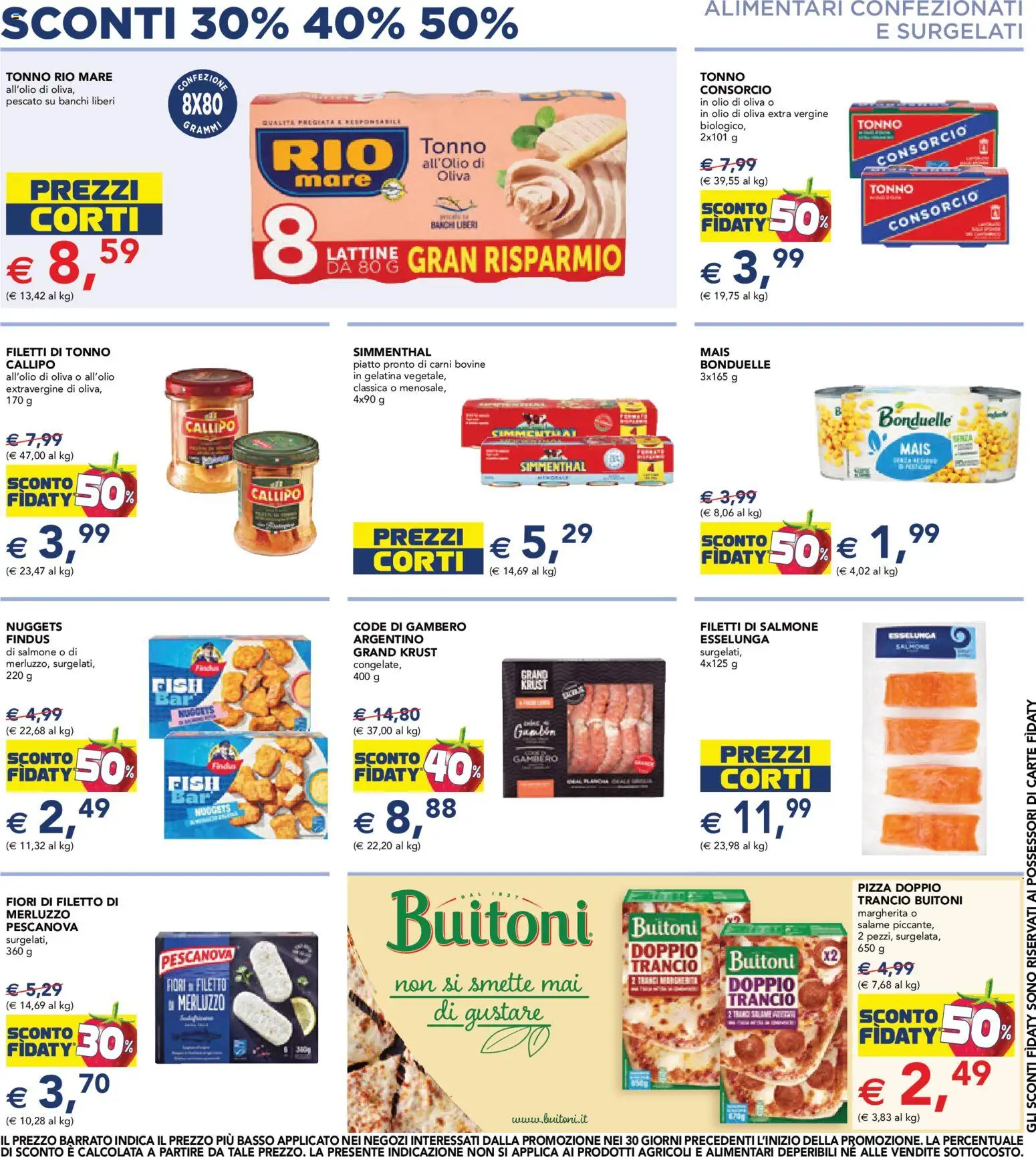 Volantino Esselunga S del 18.06.2026 | Pagina: 6 | Prodotti: Salmone, Nuggets, Olio, Tonno