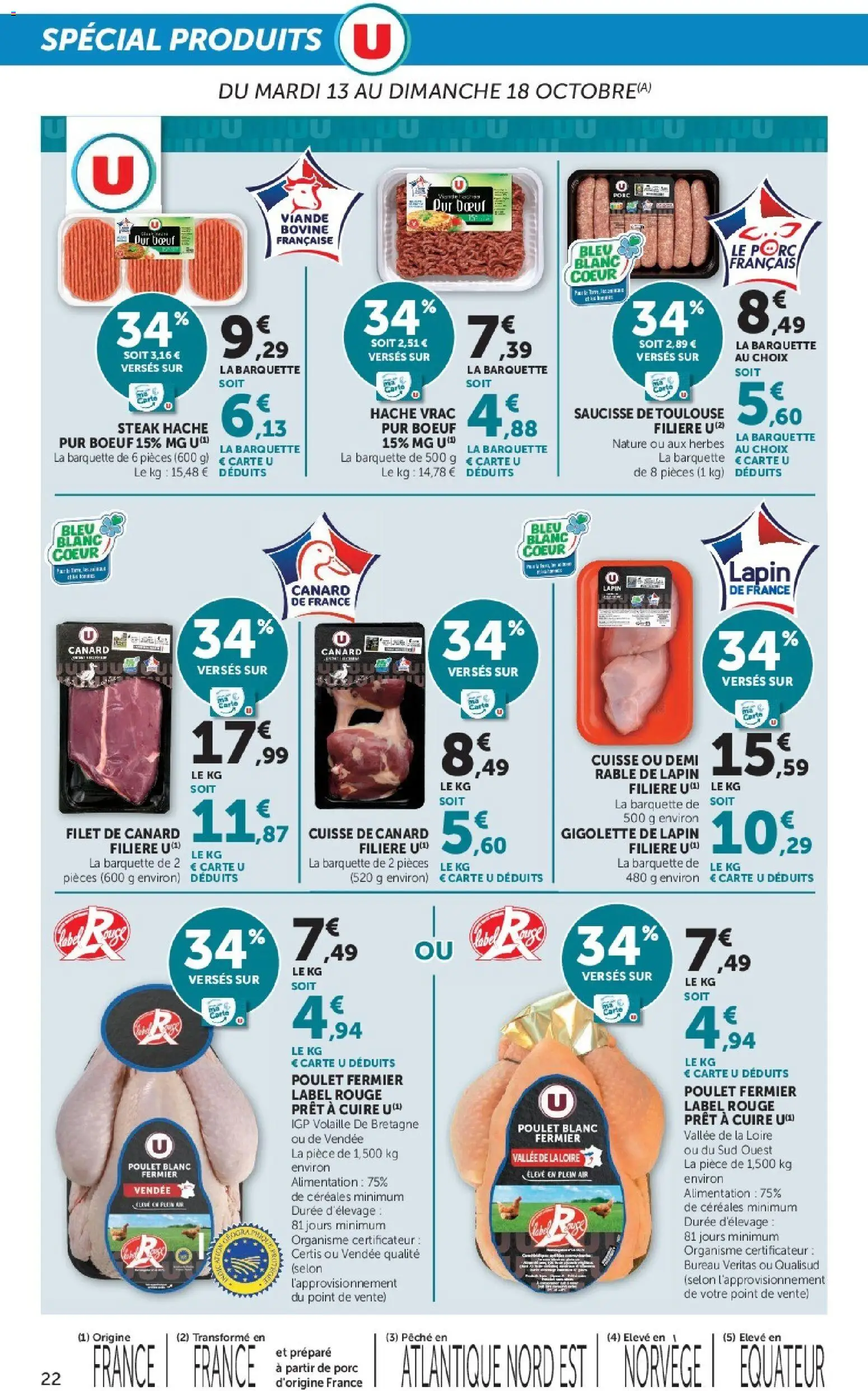 {H1} | Page: 22 | Produits: Bureau, Steak, Volaille, Viande